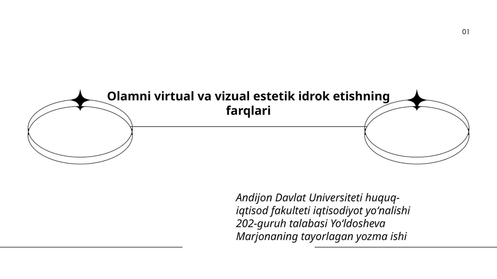 Olamni virtual va vizual estetik idrok etishning farqlari 1