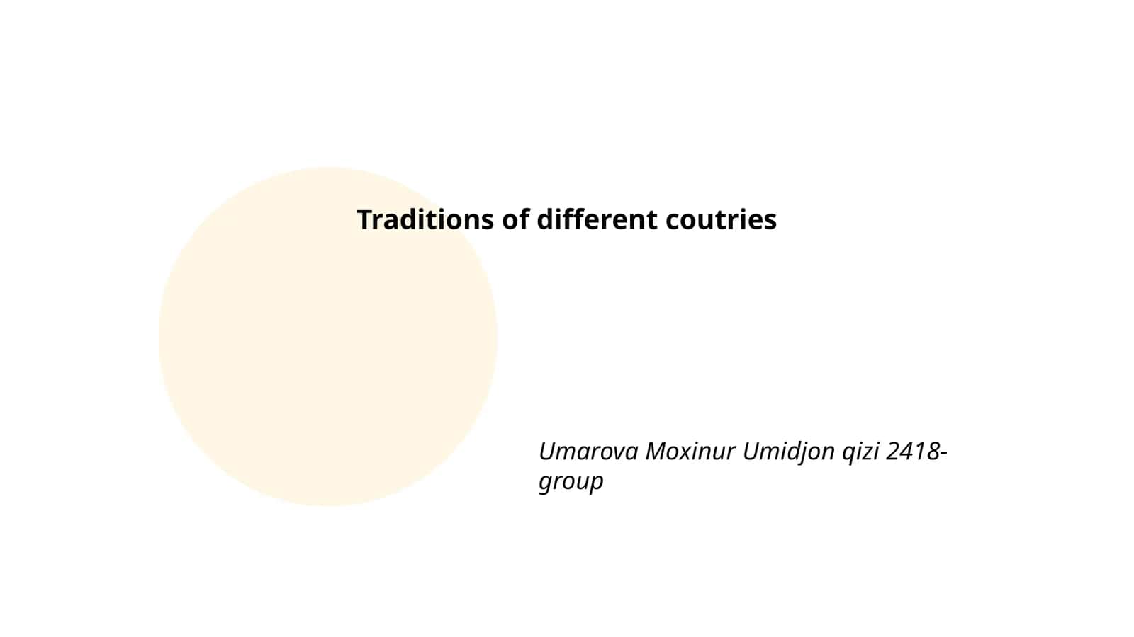 Traditional Festivals Around the World 1