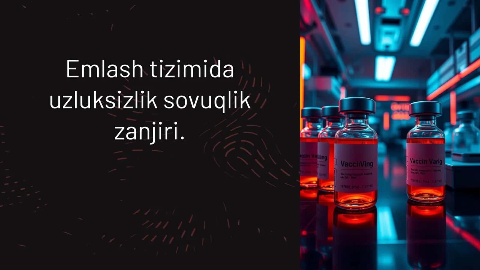 Emlash tizimida uzluksizlik sovuqlik zanjiri 1