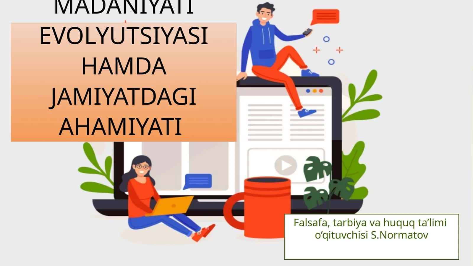 Media savodxonlik va axborot madaniyati evolyutsiyasi hamda jamiyatdagi ahamiyati 1