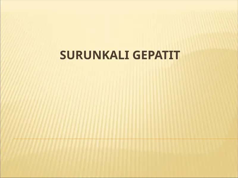 SURUNKALIGEPATIT 1