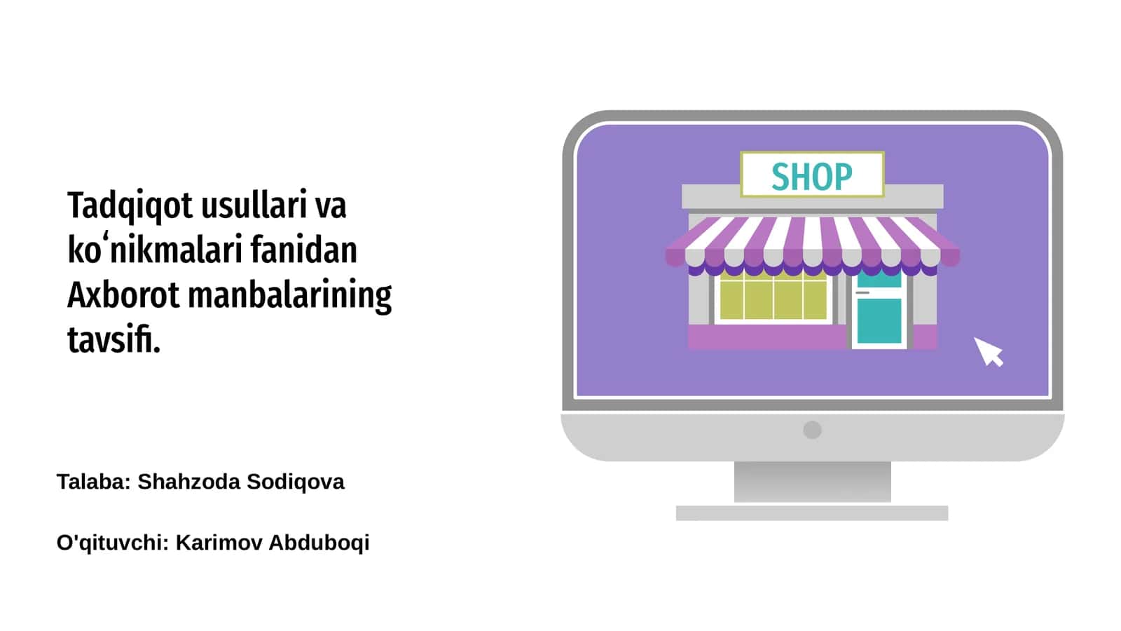 Tadqiqot usullari va koʻnikmalari 1