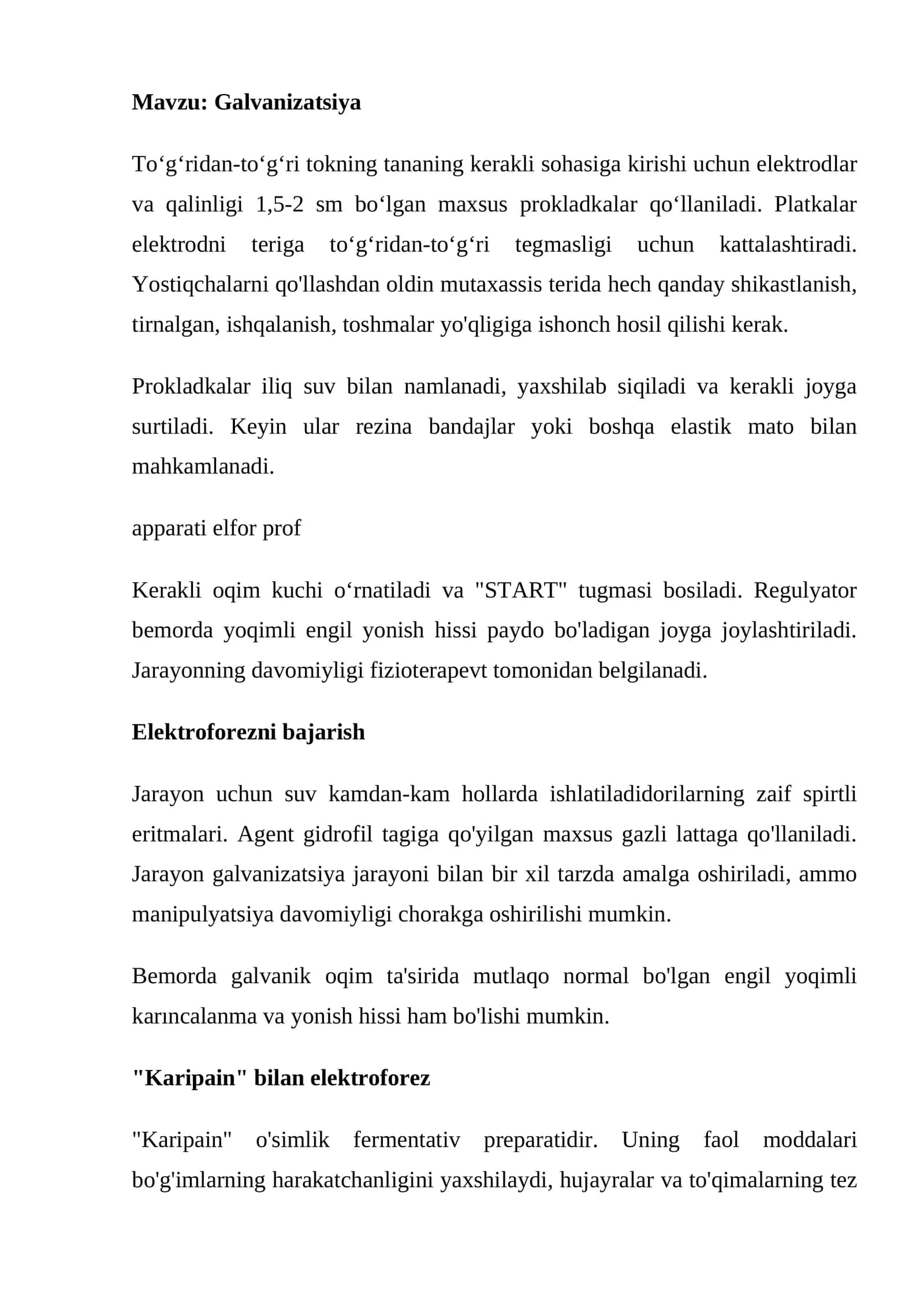 Galvanizatsiya 1