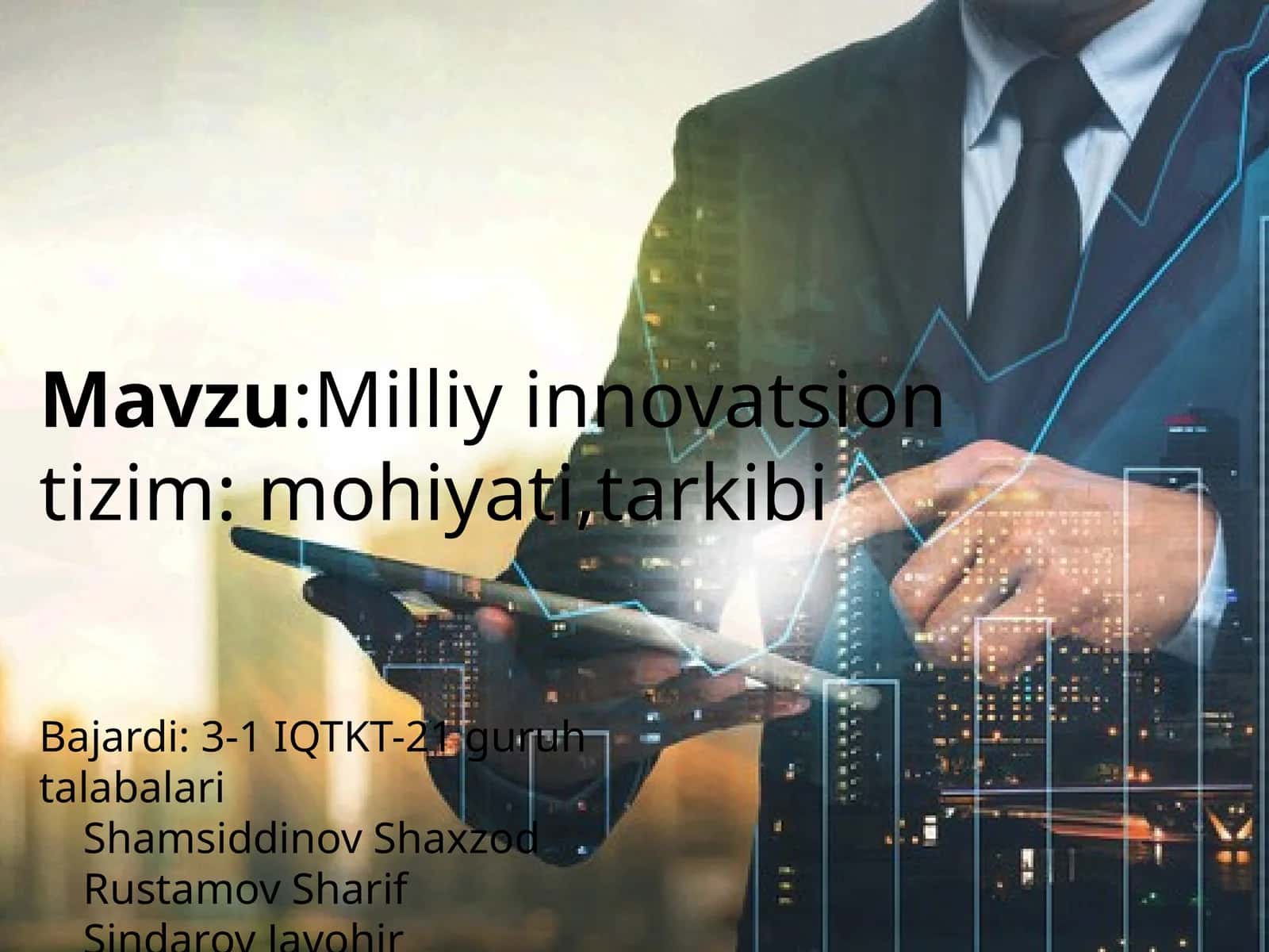 Milliy innovatsion tizim 1