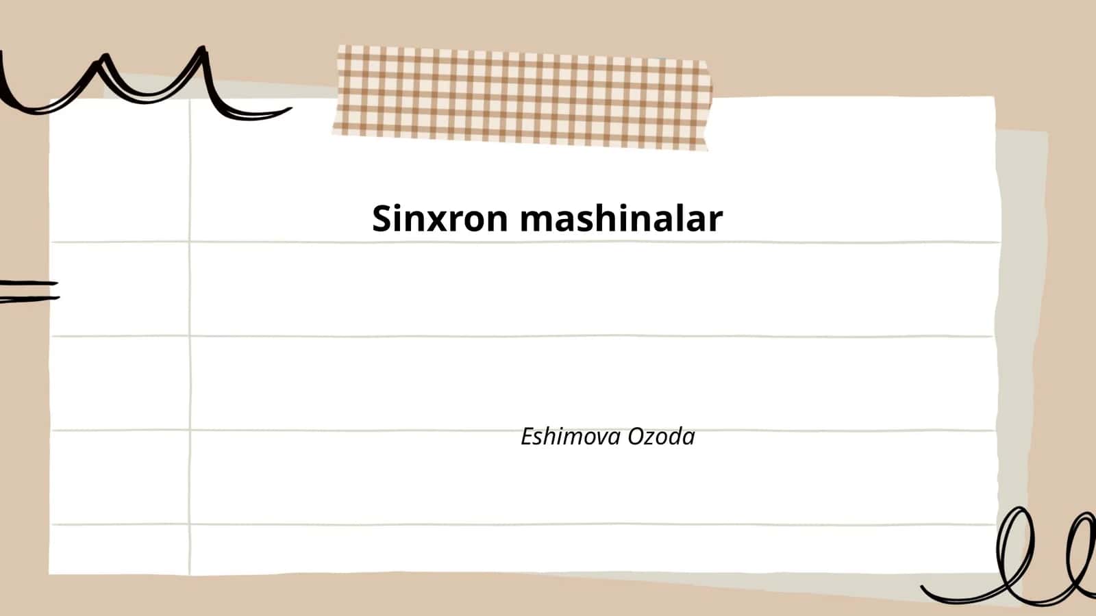 Sinxron mashinalar 1
