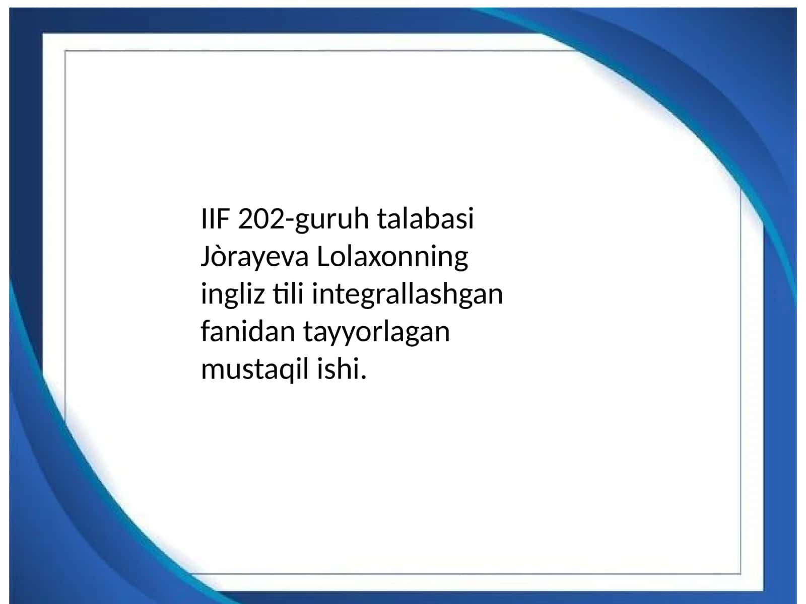 Inductive method of teaching a foreign language 1
