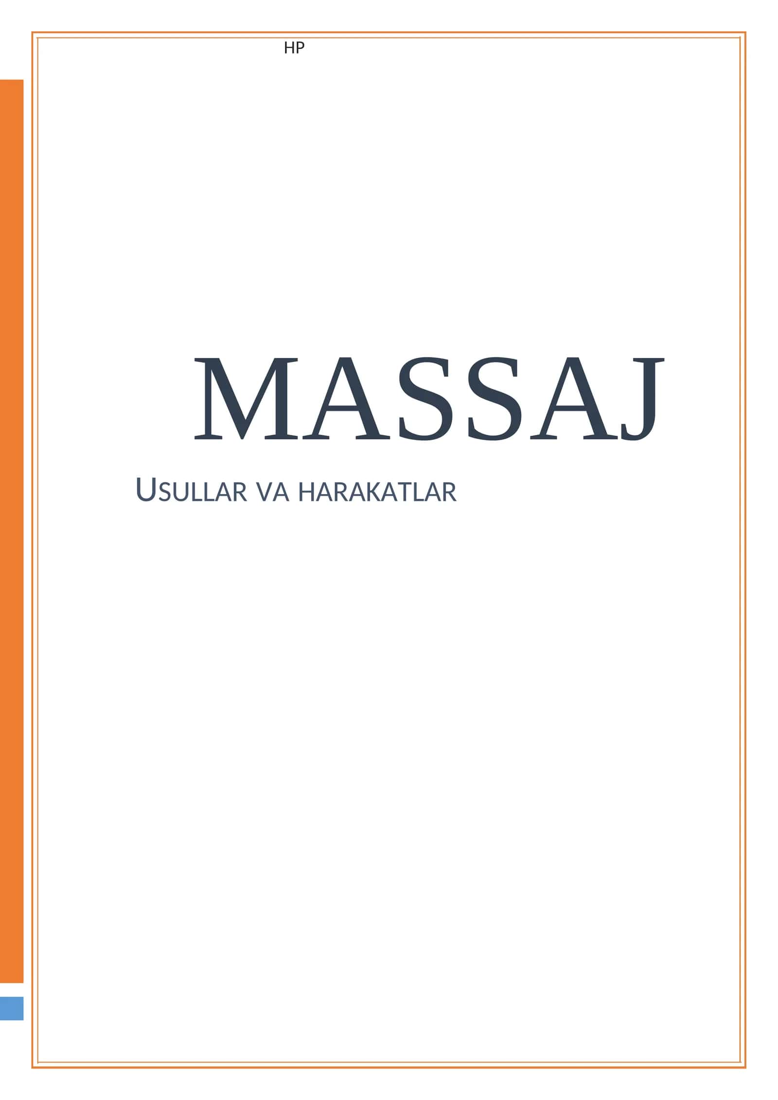 Umumiy massaj kitobi 1