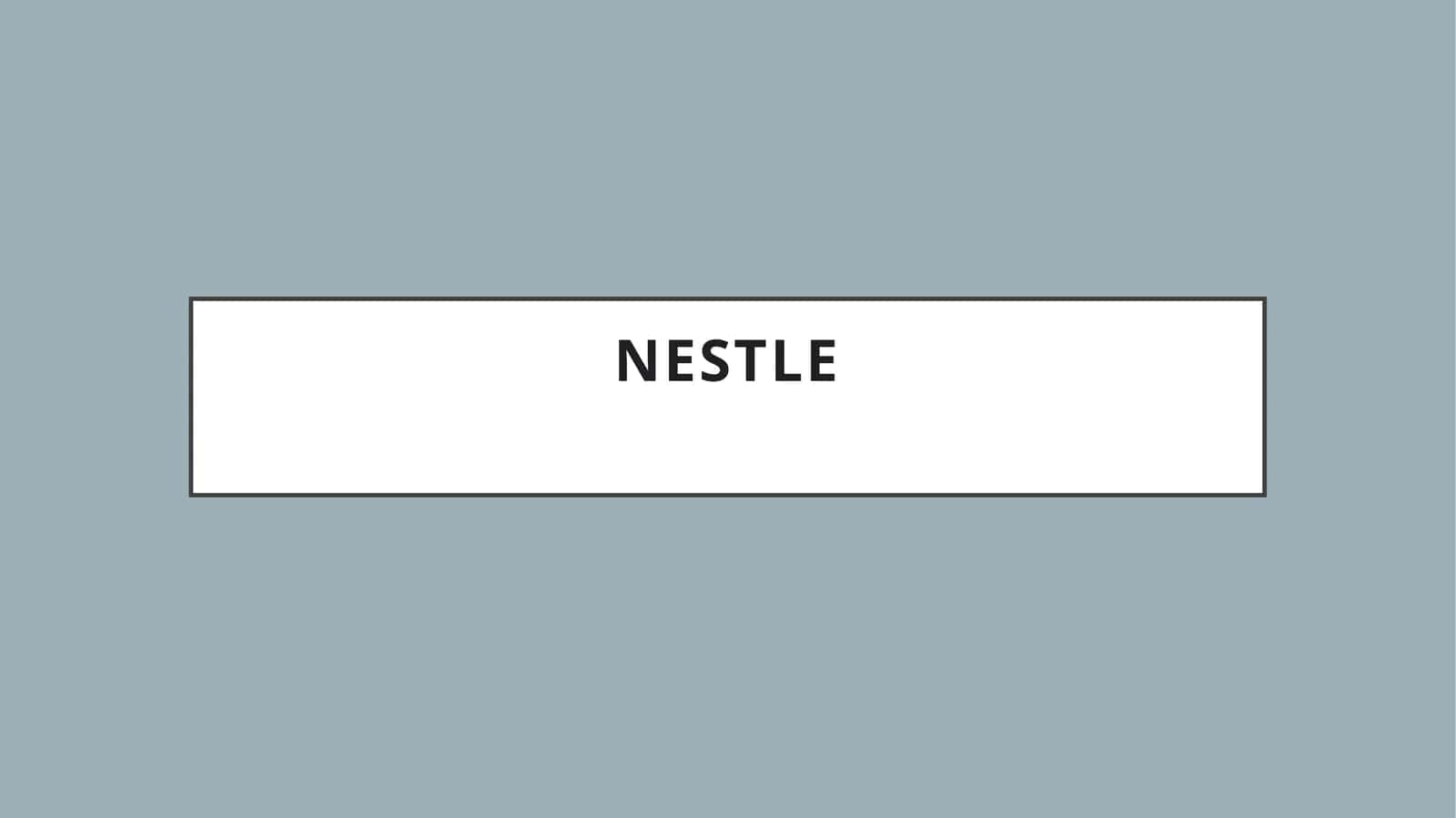 Nestlesut 1