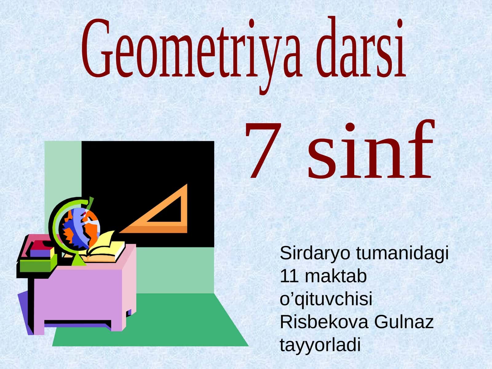 Parallel to’g’richiziqlar 1