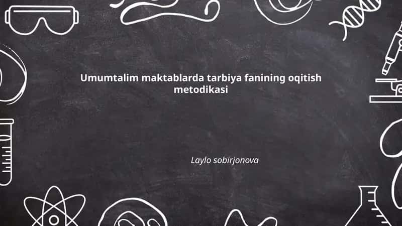 Tarbiya fanining o‘quv dasturini shakllantirish tamoyillari 1