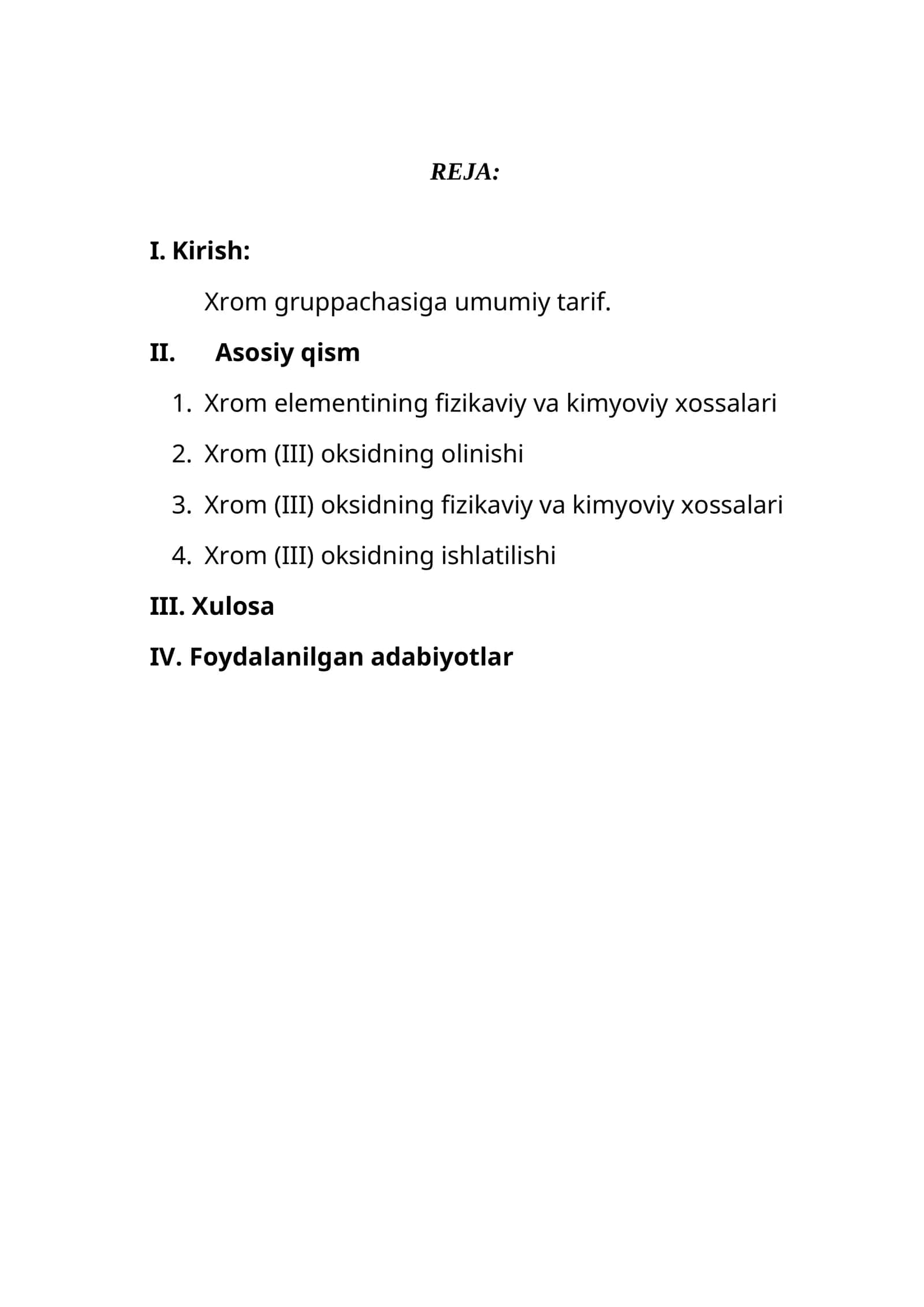 Xrom, molibden, volfram 1