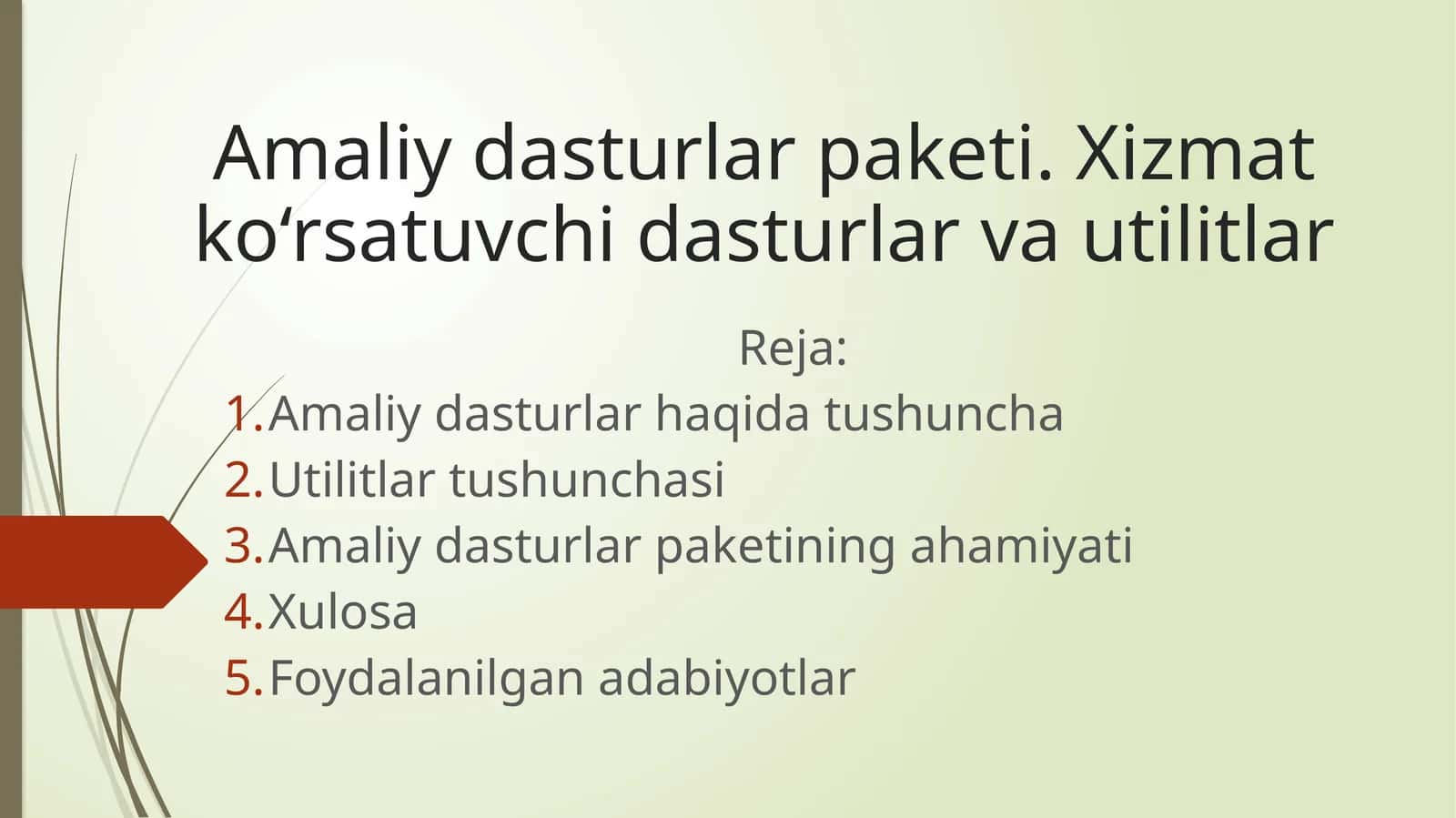 Amaliydasturlarpaketi 1