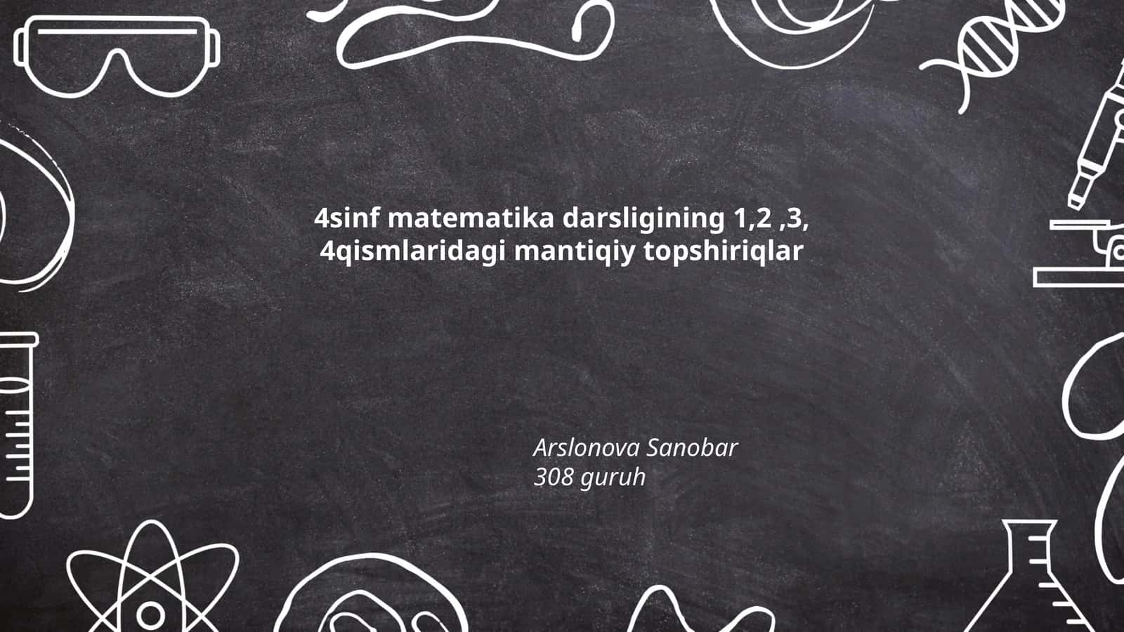 4sinf matematika darsligi 1
