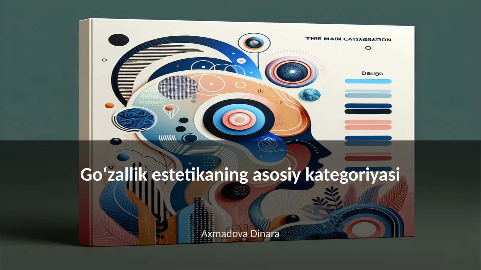 Goʻzallik estetikaning asosiy kategoriyasi 1