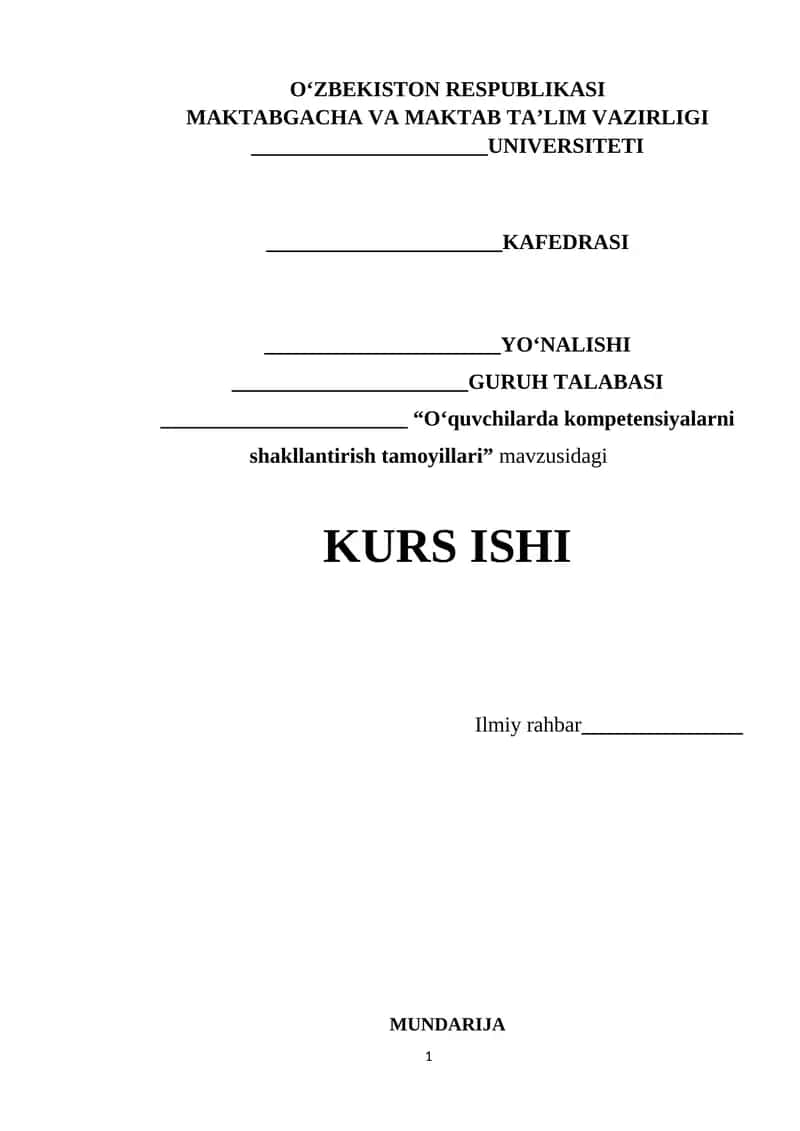 O‘quvchilarda kompetensiyalarni shakllantirish tamoyillari 1