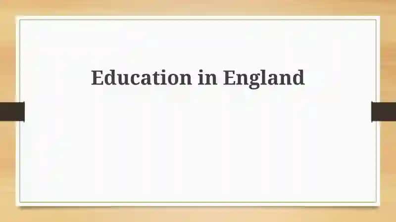 Education in England