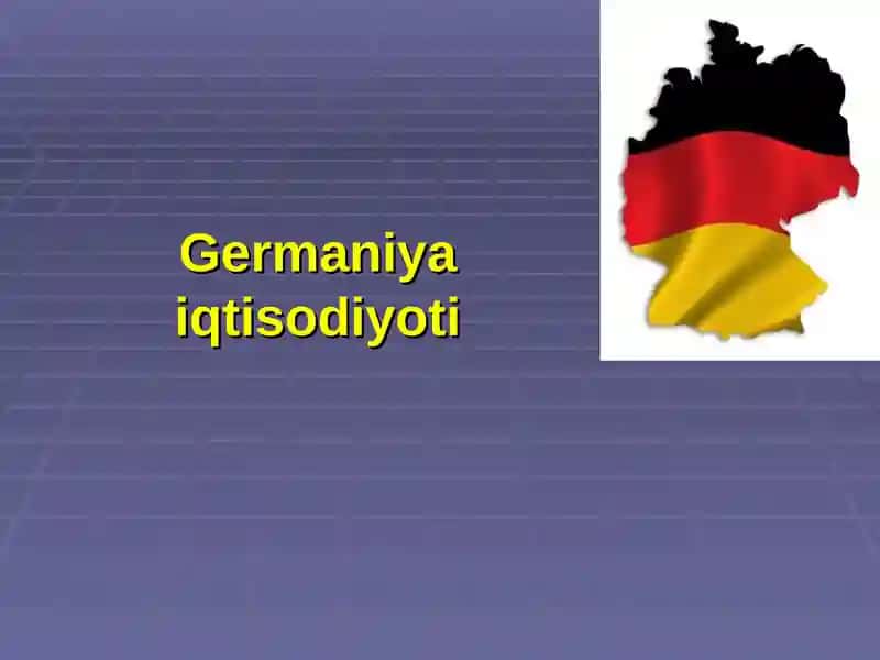 Germaniyaiqtisodiyoti