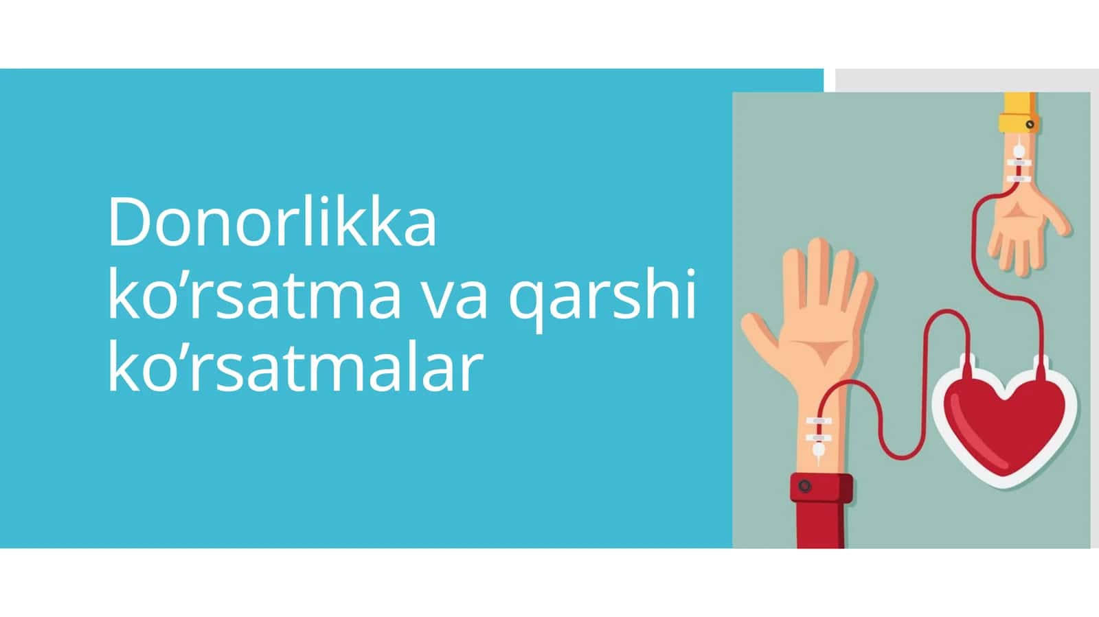 Donorlik-kako'rsatmalar 1