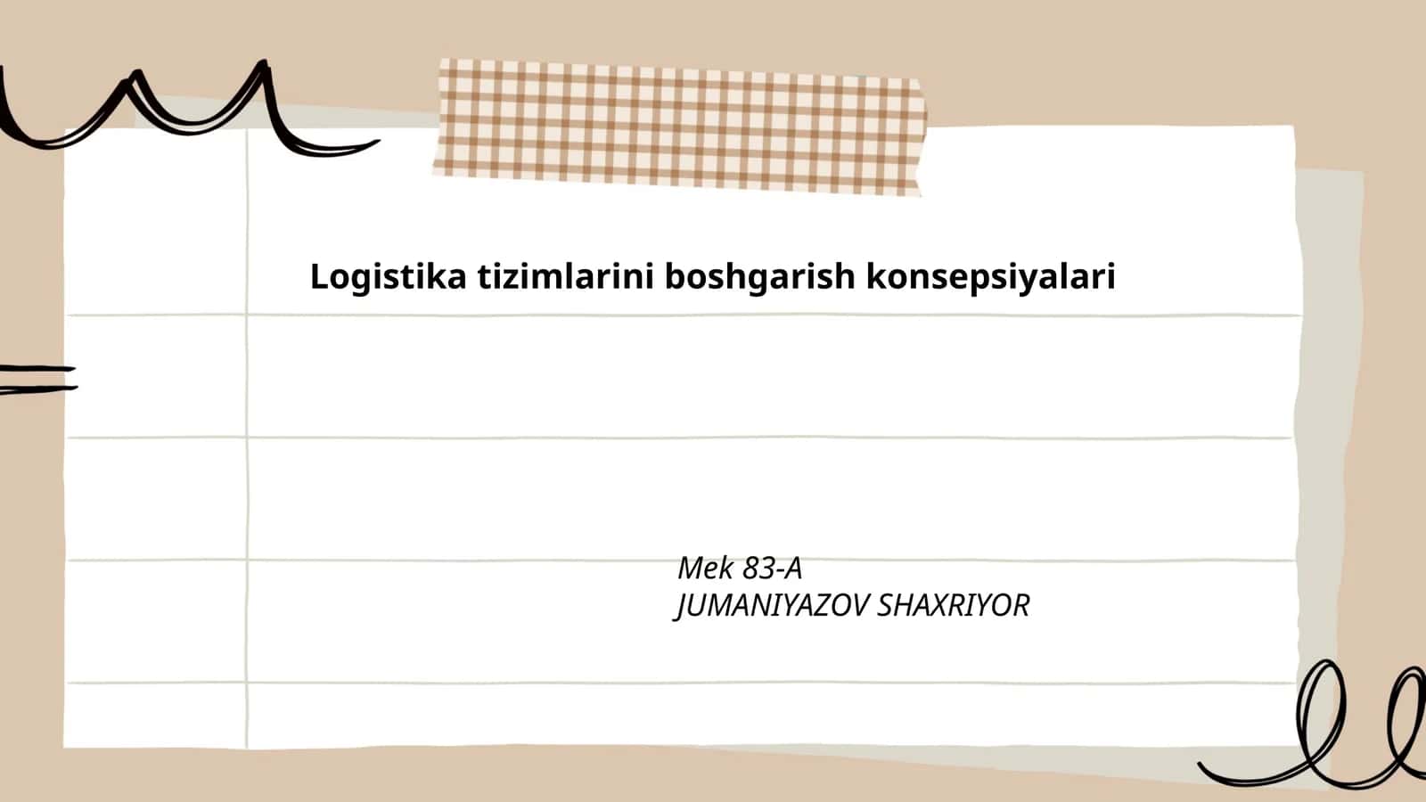 Logistika tizimlarini boshgarish konsepsiyalari 1