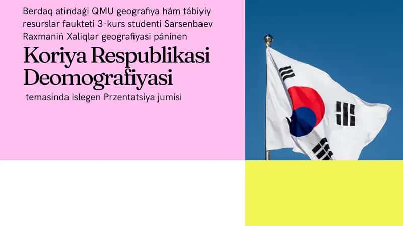 Koriya Respublikasi Demografiyasi 1