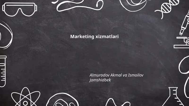 Raqamli marketing xizmatlari 1