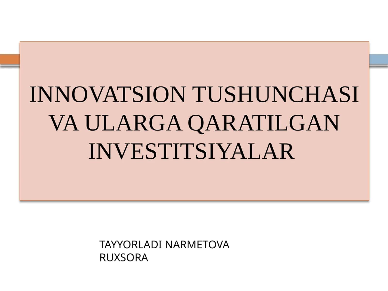 TAYYORLADI NARMETOVA RUXSORA 1