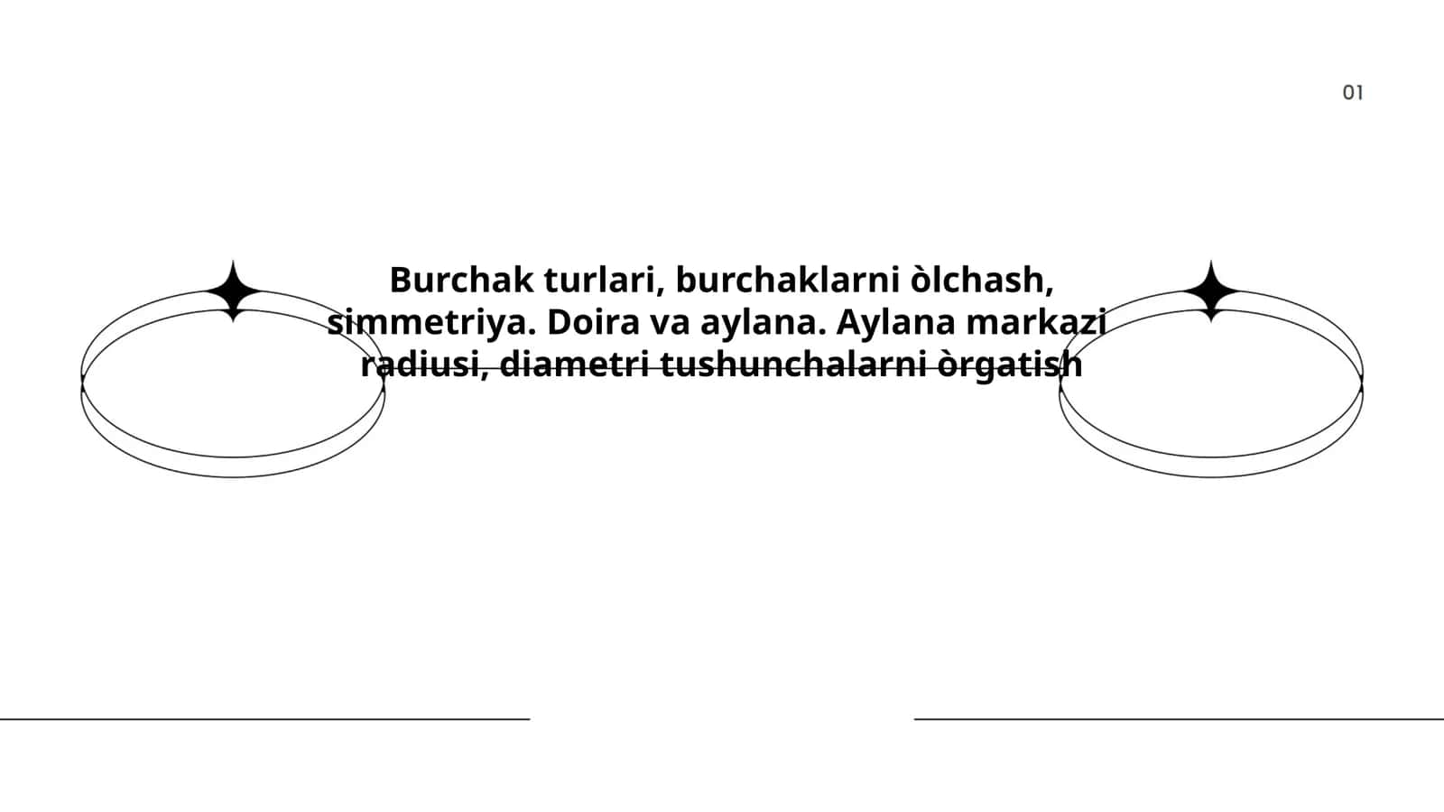 Burchak turlari 1