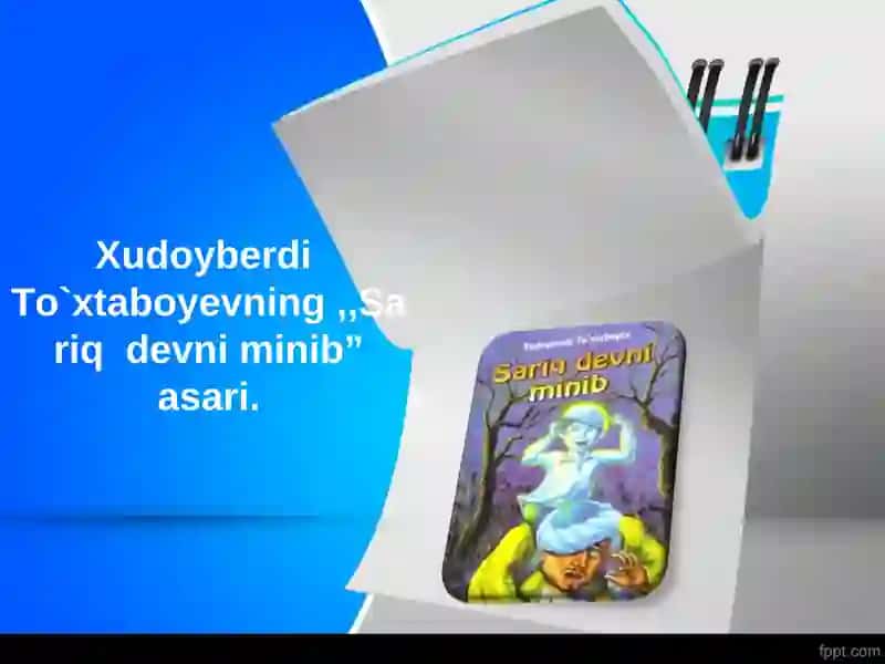 "Sariq devni minib”
