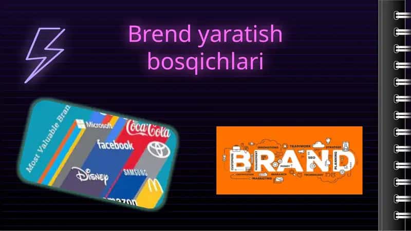 Brend yaratish bosqichlari 1