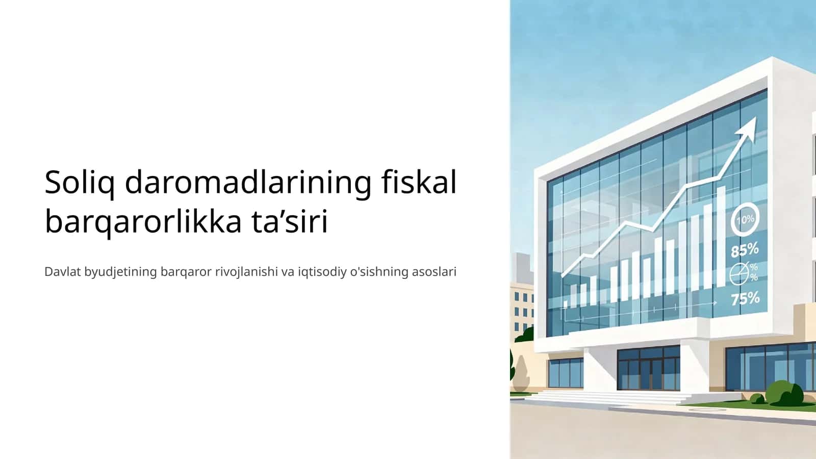 Soliq daromadlarining fiskal barqarorlikka ta’siri 1
