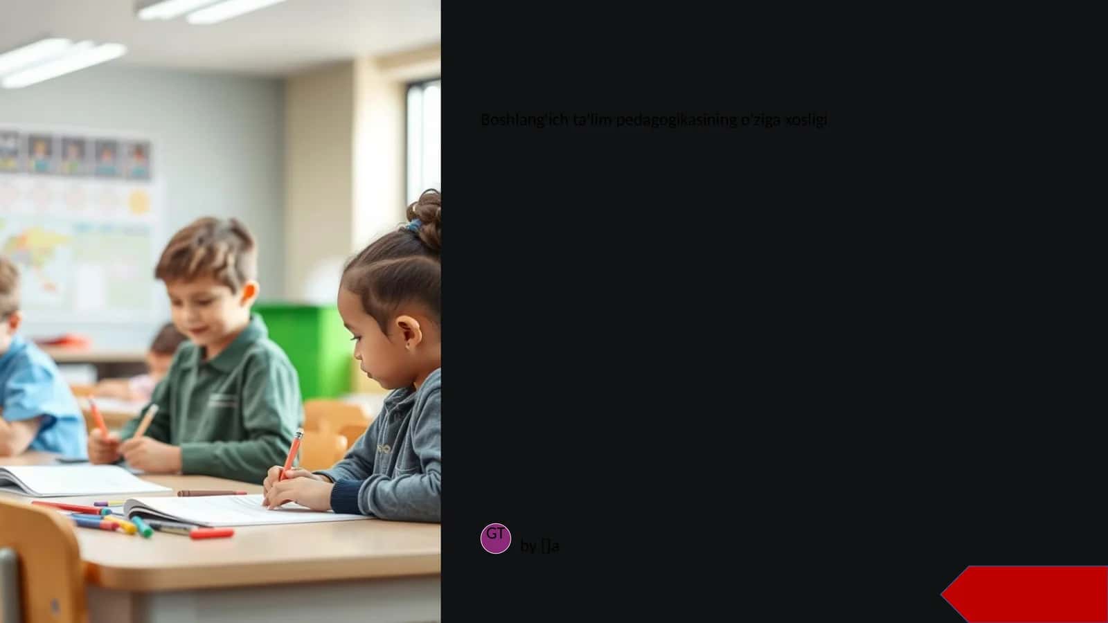 Boshlang'ich ta'lim pedagogikasining o'ziga xosligi 1
