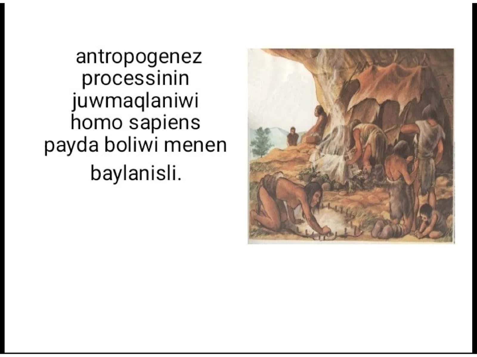 Evolutsiya va insonnishton tayyorlanishi 1