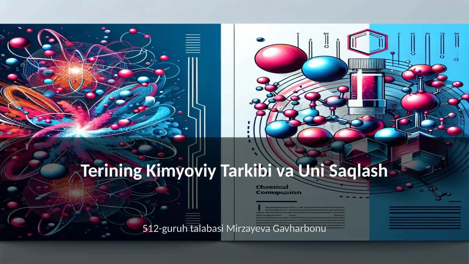 Terining Kimyoviy Tarkibi va Uni Saqlash 1