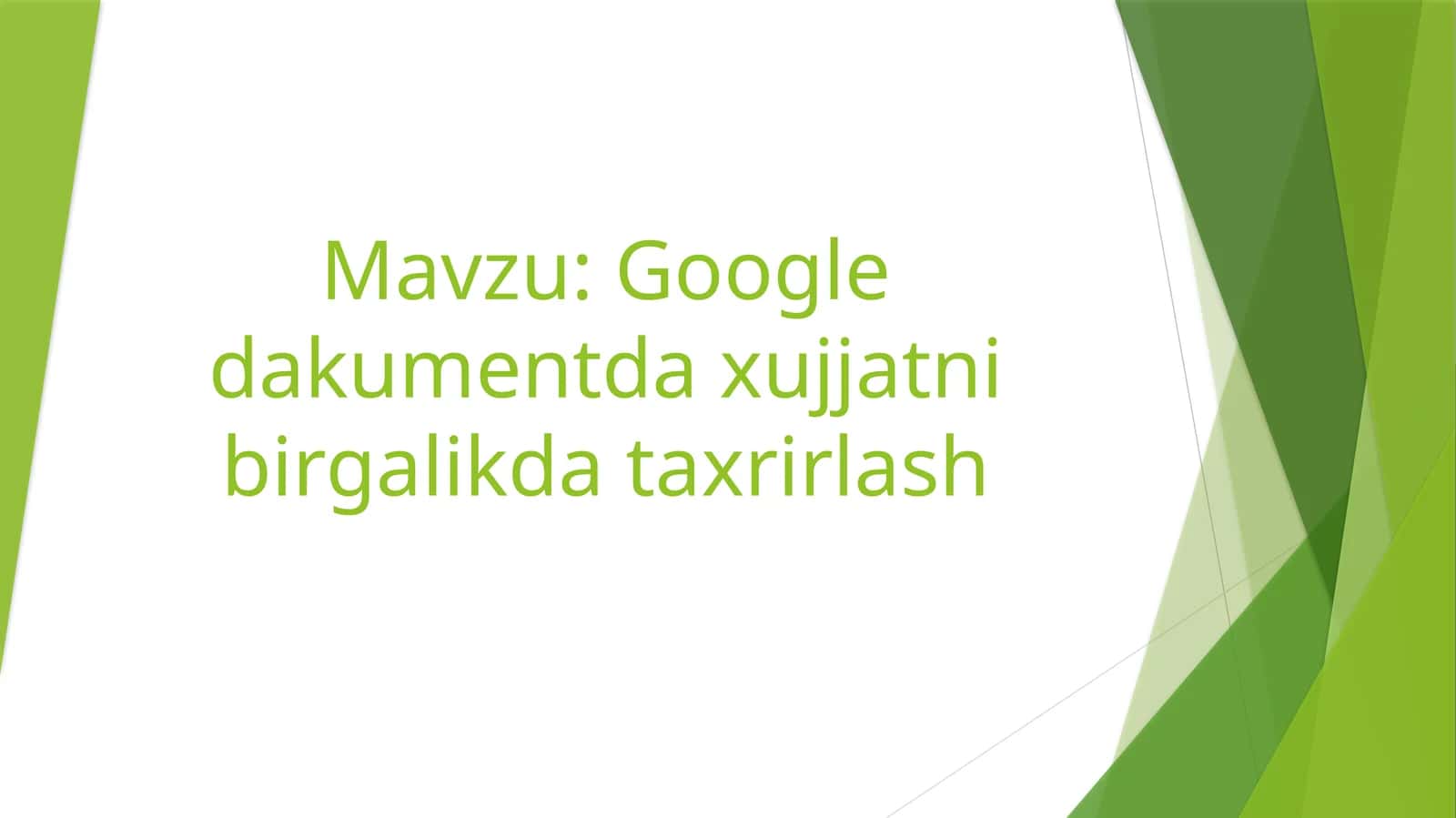 Googledakumentdaxujjatnibirgalikdataxrirlash 1