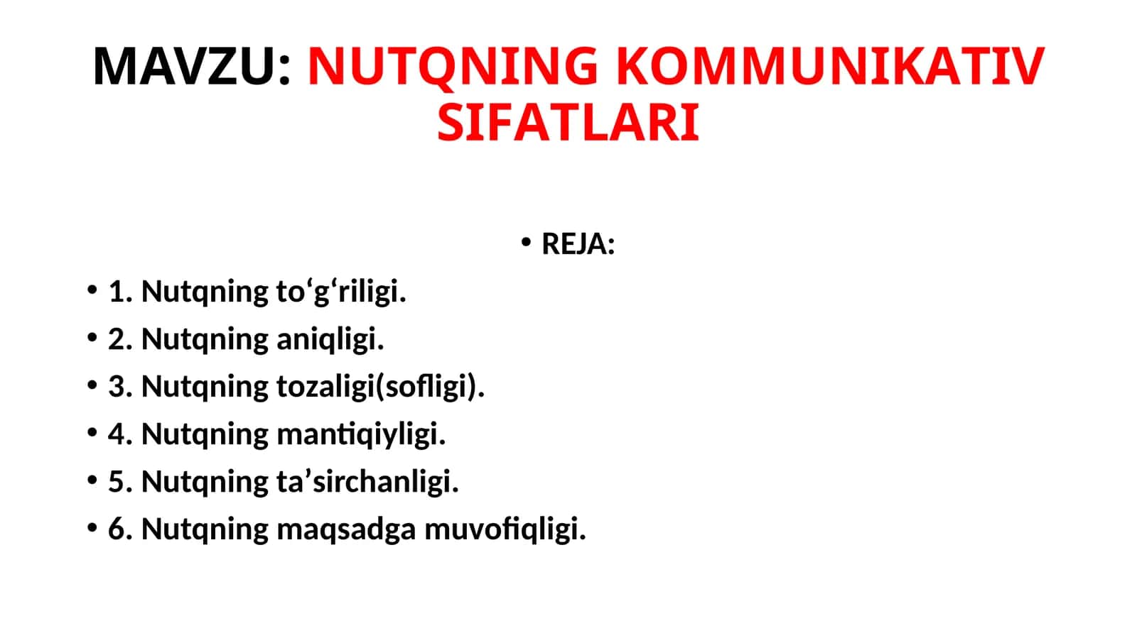 NUTQNINGKОMMUNIKАTIV SIFАTLАRI 1