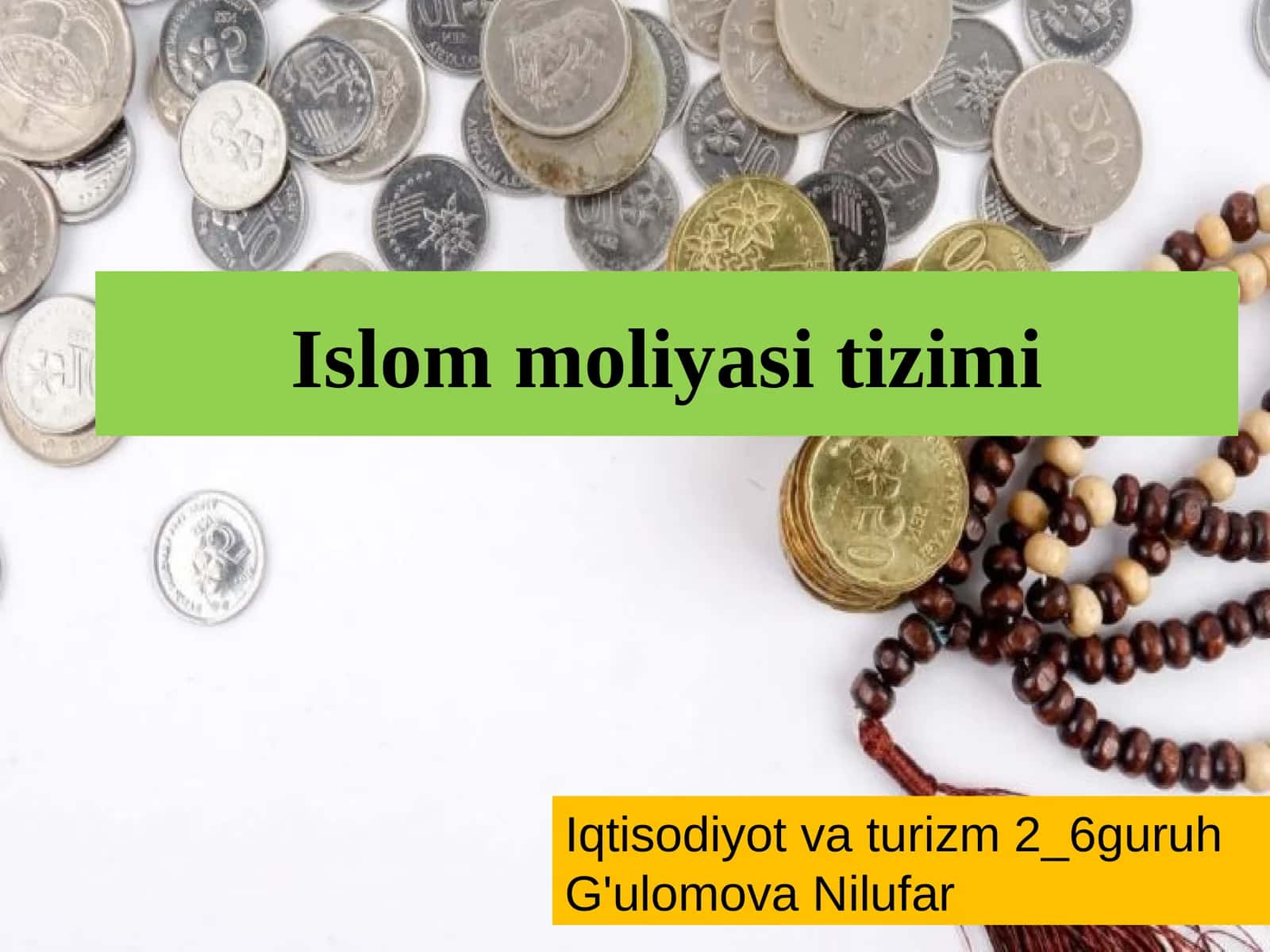 Islom Moliya Sistemi 1