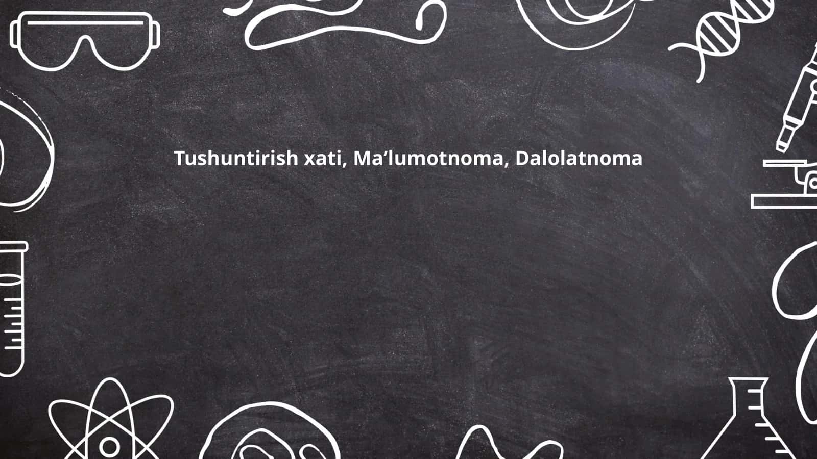 Tushuntirish xati 1