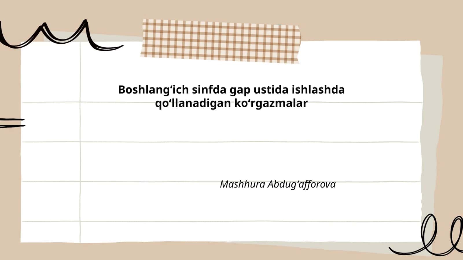 Rasmlar yordamida gap tuzish 1