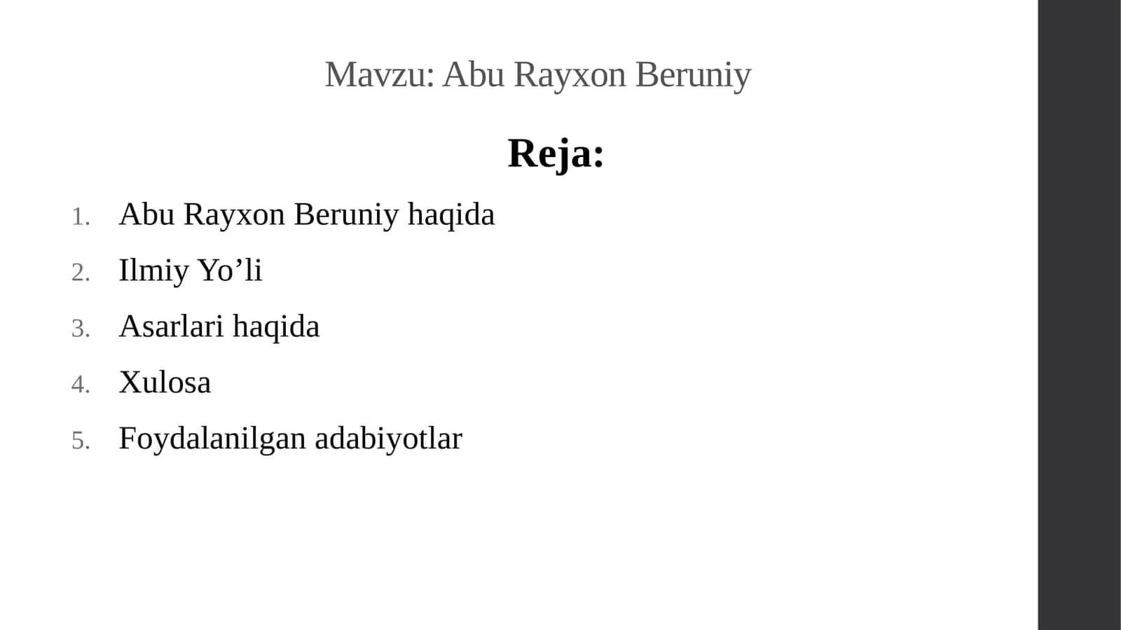 Abu Rayxon Beruniy 1