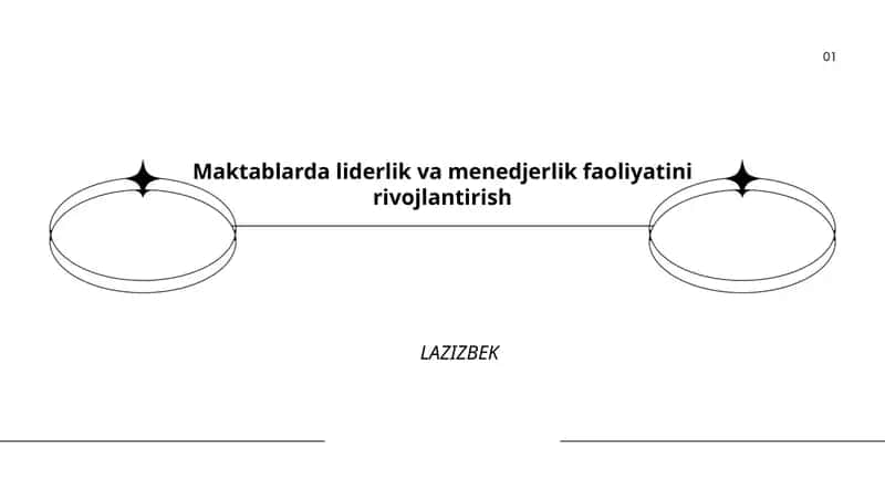 Maktablarda liderlik va menedjerlik faoliyatini rivojlantirish 1