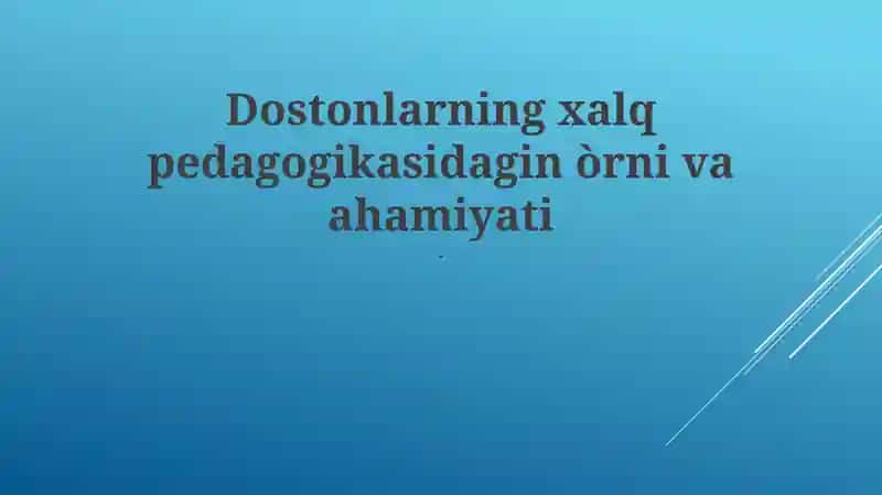 Xalq pedagogikasi