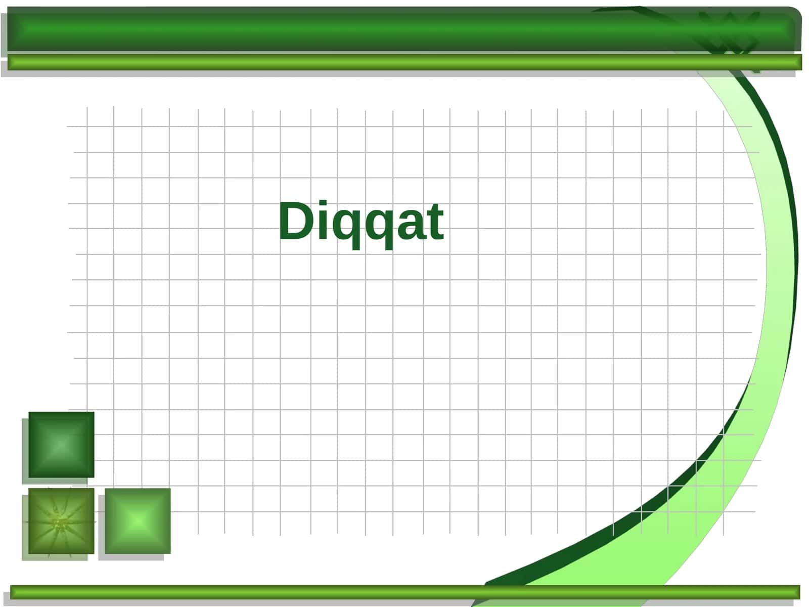Diqqat 1