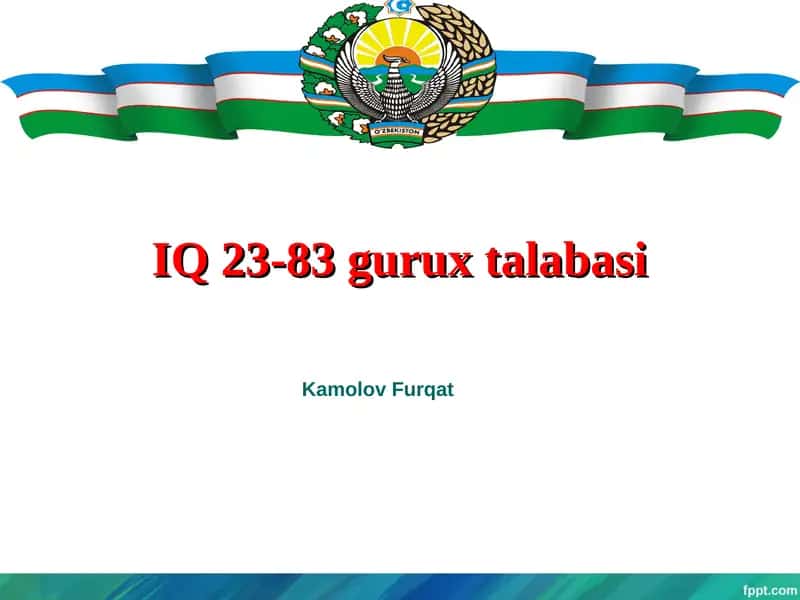 Bozor infatuzilmasi va uning unsurlari 1