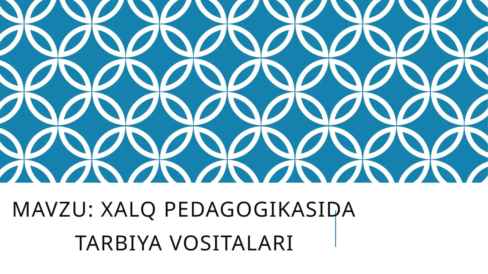 Xalq PedagogikasidaTarbiyavositalari 1