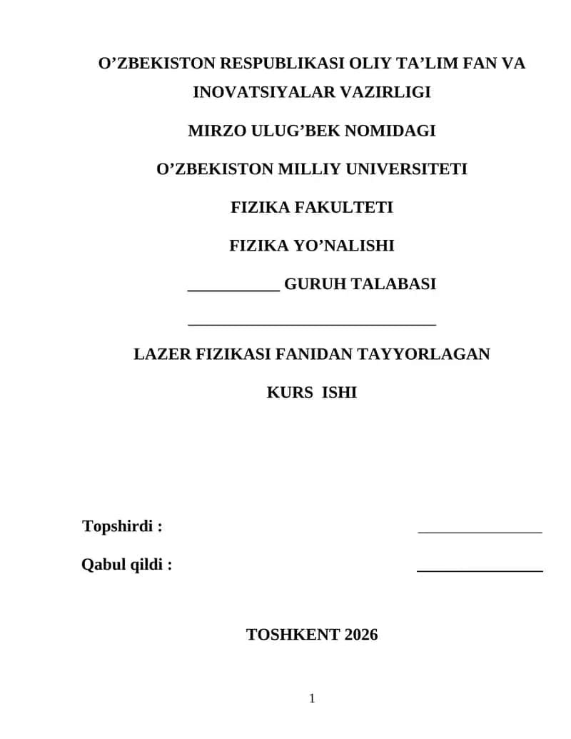Oftalmologiyada qoʻllaniladigan lazerli texnalogiyalar 1