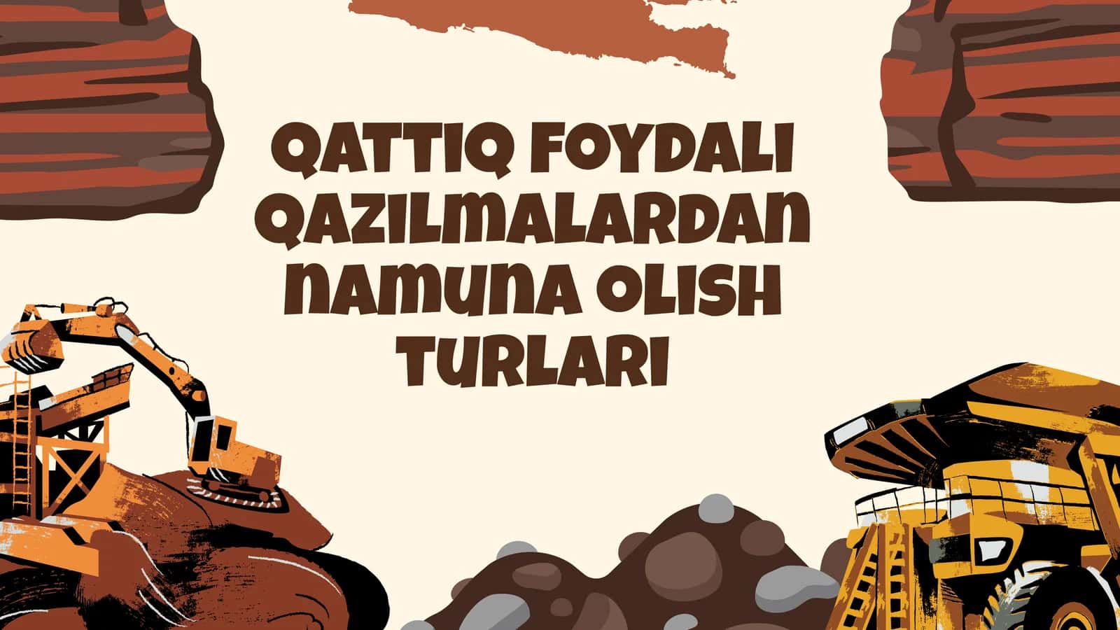 Qattiq foydali qazilmalardan namuna olish turlari 1