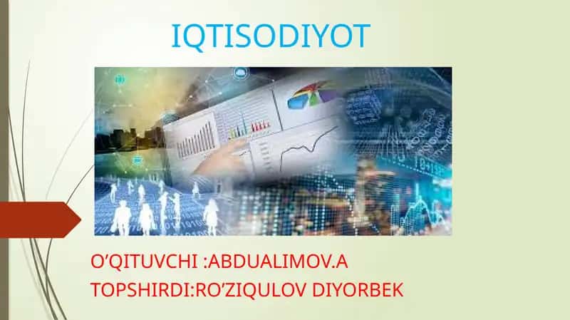 Iqtisodiyotning Siklligivamakroiqtisodiybeqarorlik 1