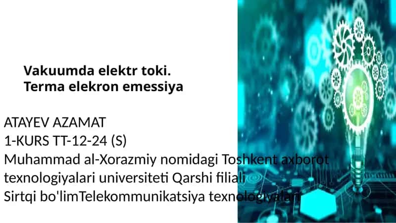 Vakuumda elektr toki 1