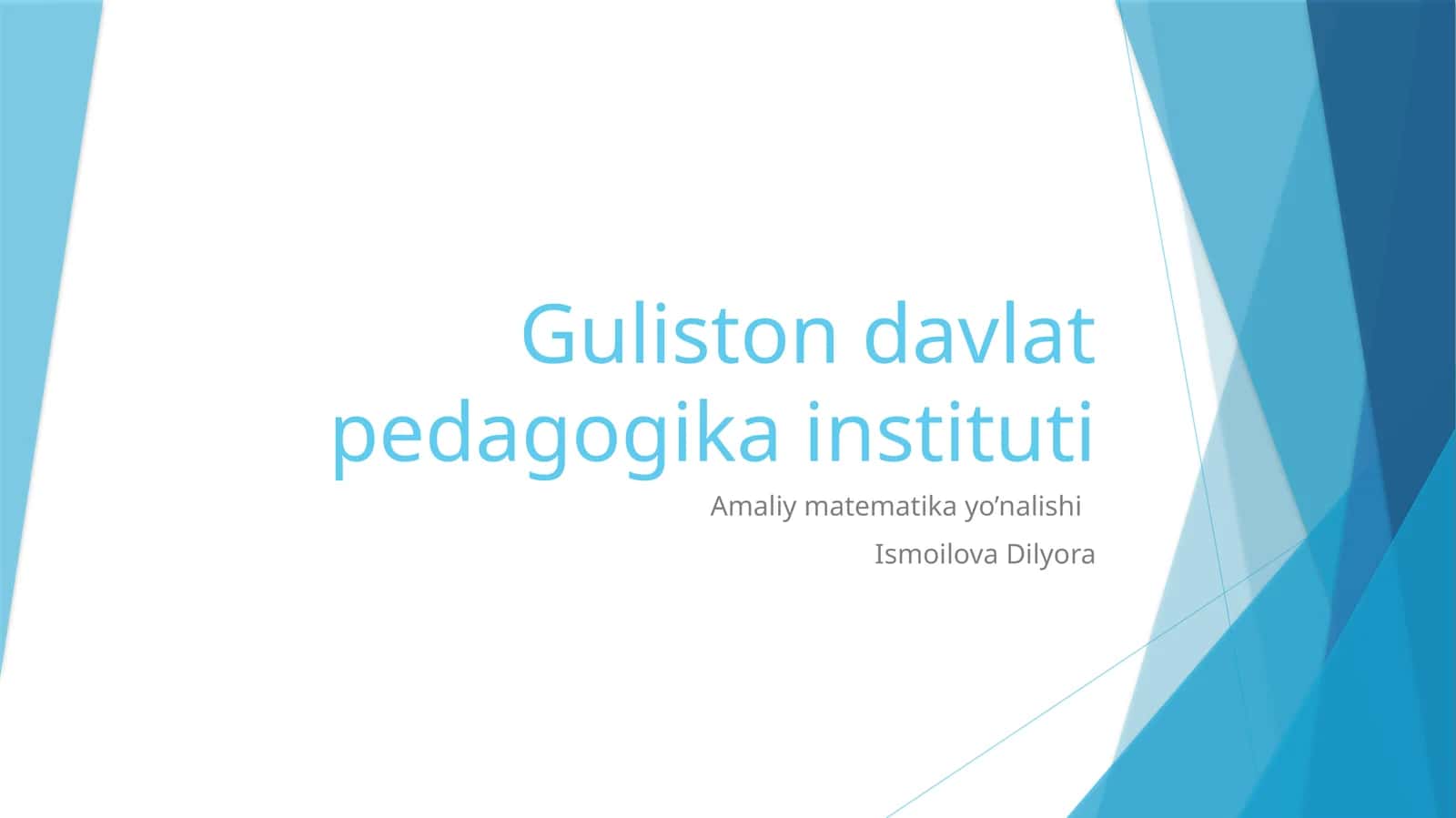 Shaxsiy kompyuterning tuzilishi va arxitekturasi 1