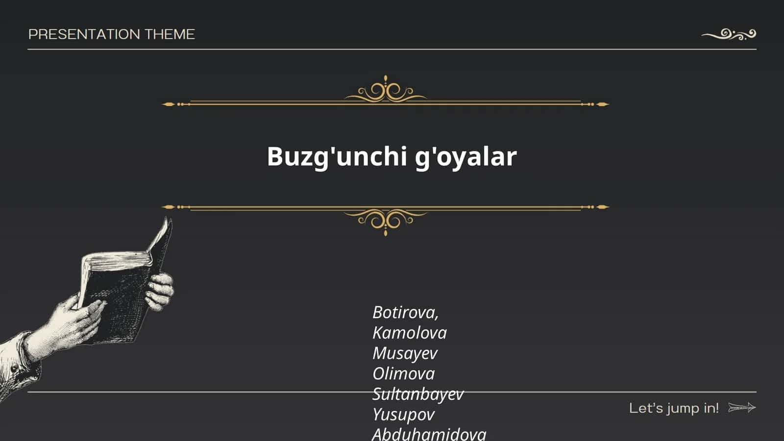 Buzg'unchi g'oyalar va ularning ijtimoiy xavflari 1